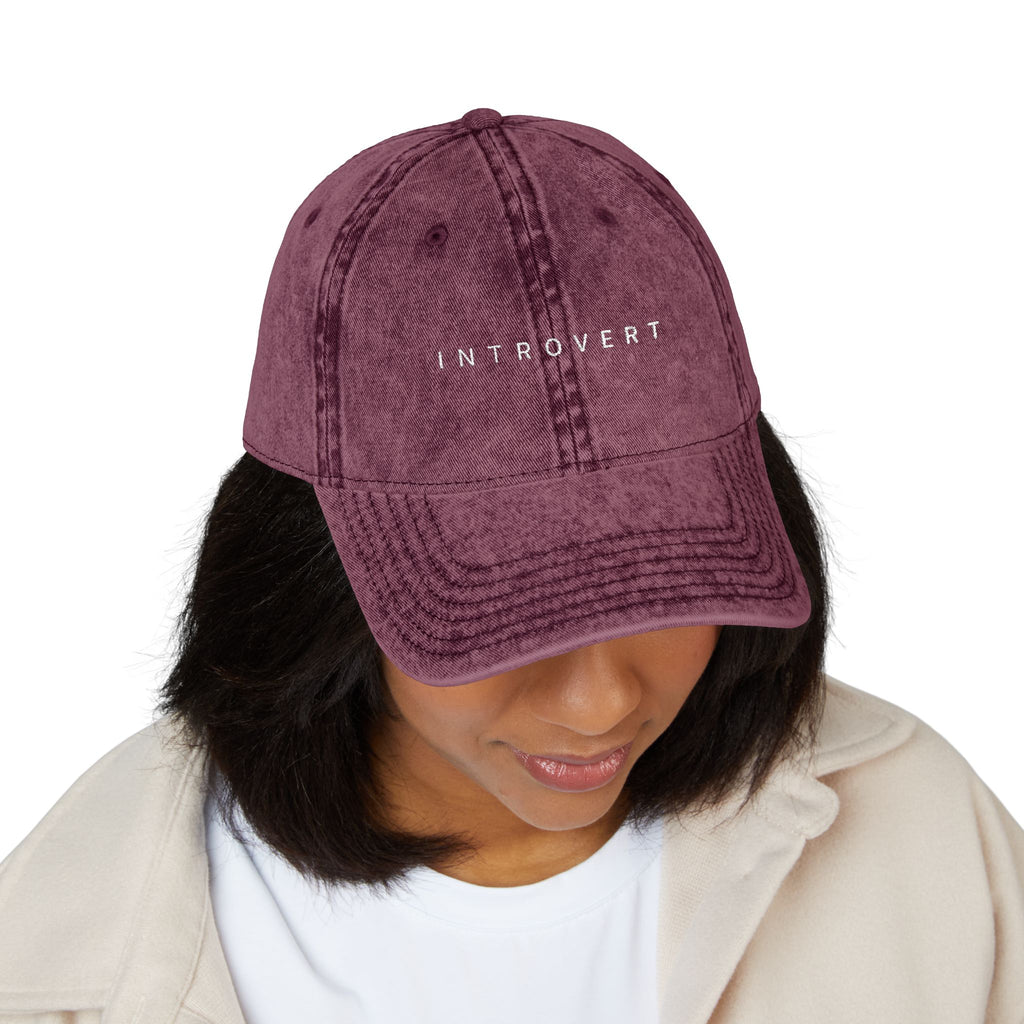 'Introvert' Cap