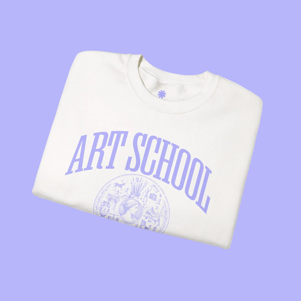 'Art School' Collegiate Sweatshirt