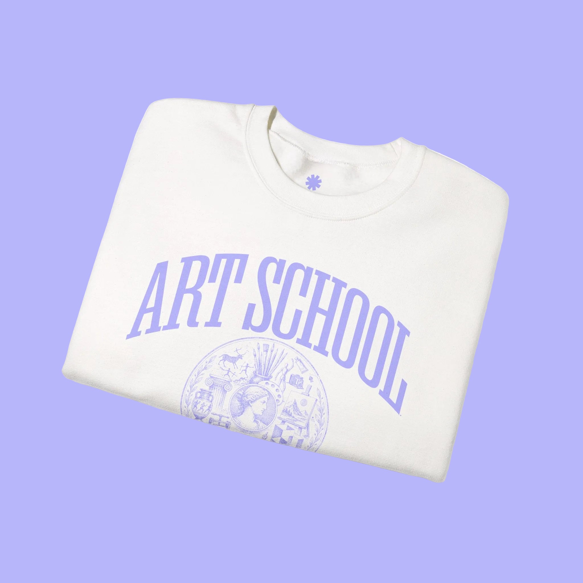 'Art School' Collegiate Sweatshirt