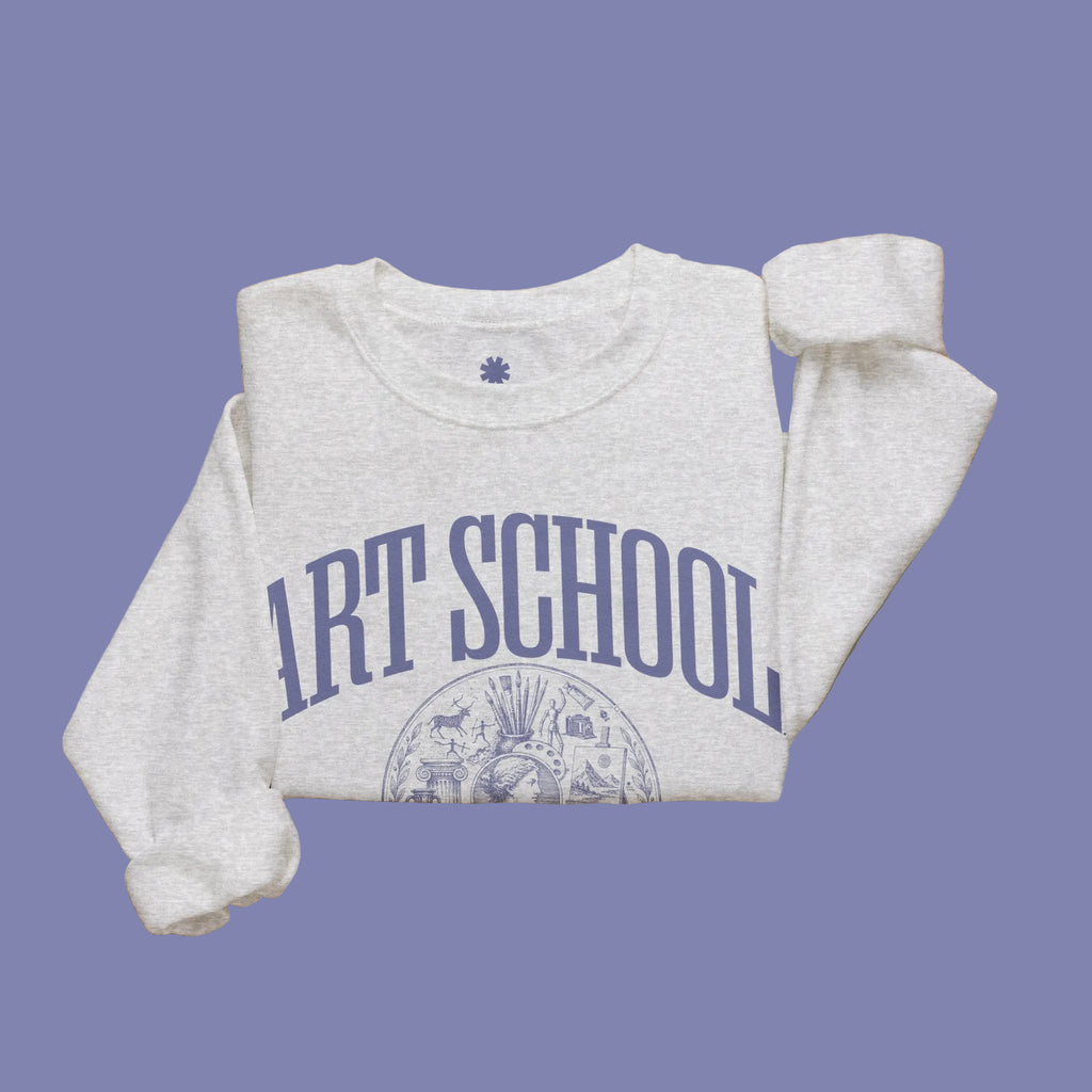 'Art School' Collegiate Sweatshirt