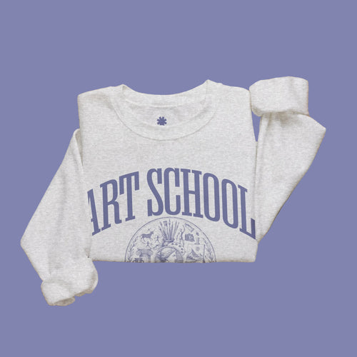 'Art School' Collegiate Sweatshirt