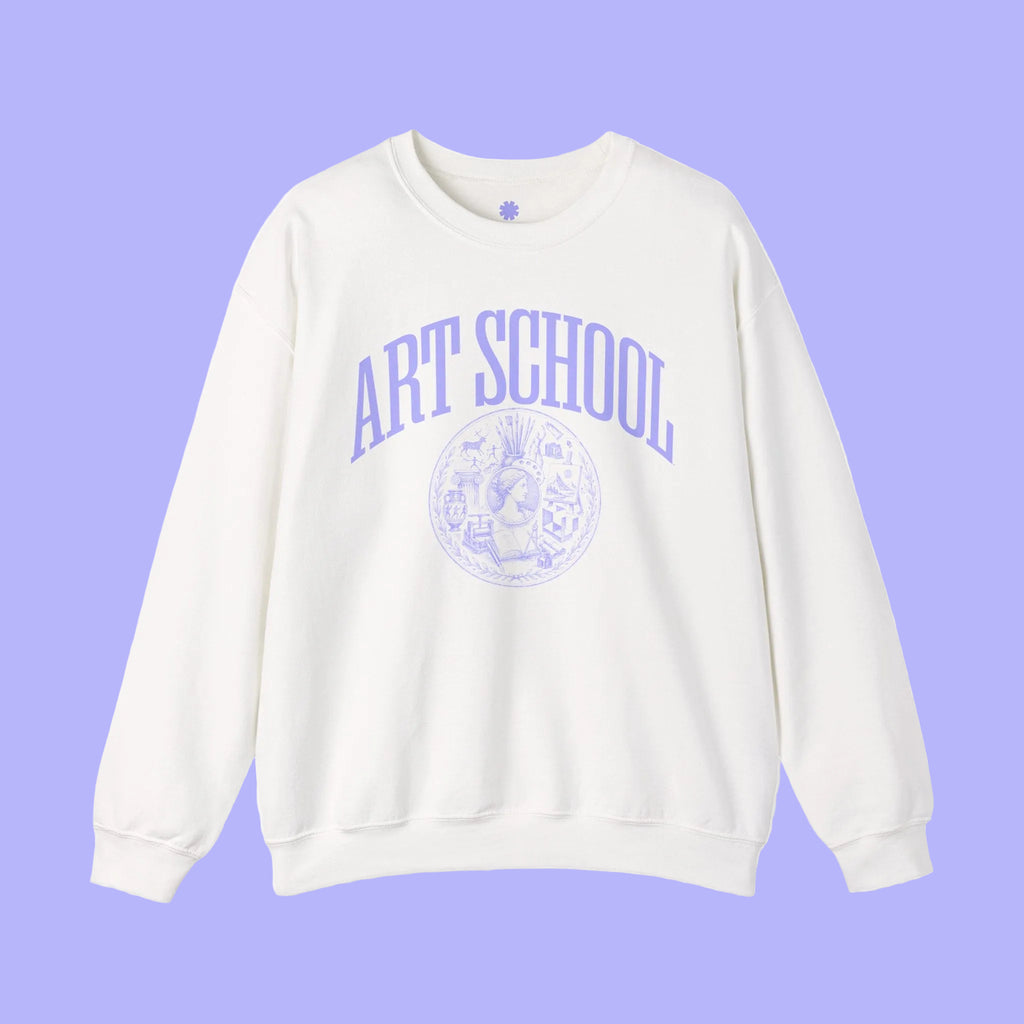 'Art School' Collegiate Sweatshirt