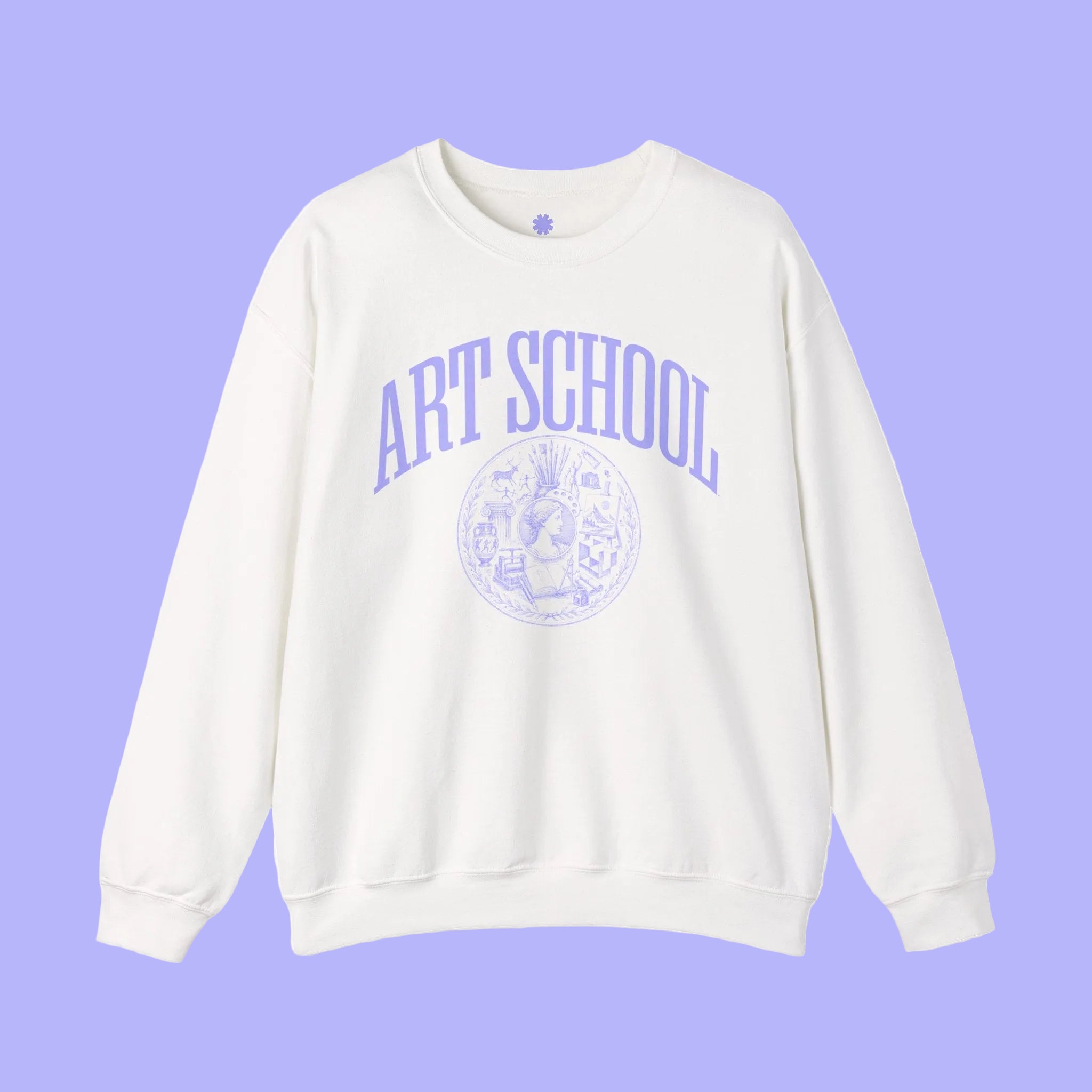 'Art School' Collegiate Sweatshirt