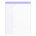 Moon Experience Tracking Notepad