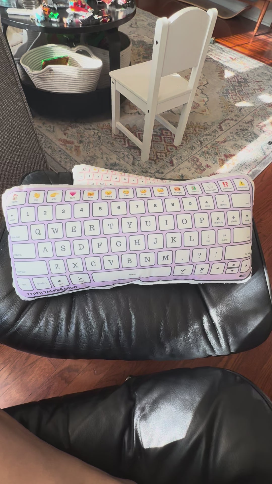 Typer Talker 3000 - Keyboard Pillow - Haze
