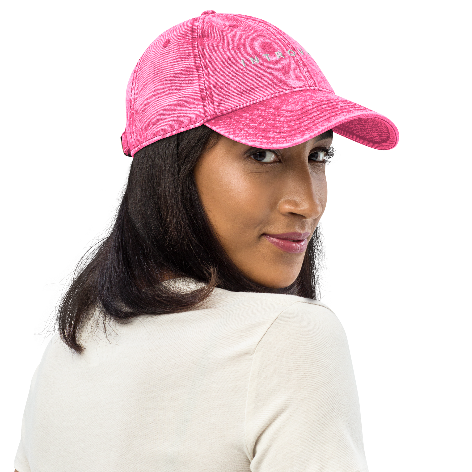 Introvert Alert Embroidered Dad Cap