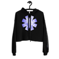 Dolly Parton Purpose Statement - Cropped Hoodie with Sleeve Print